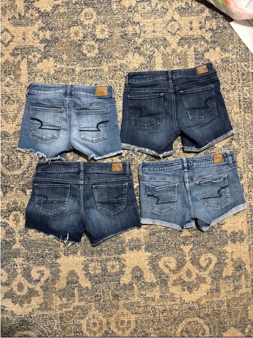 American Eagle Outfitters Denim Shorts bundle of four - Picture 3 of 3